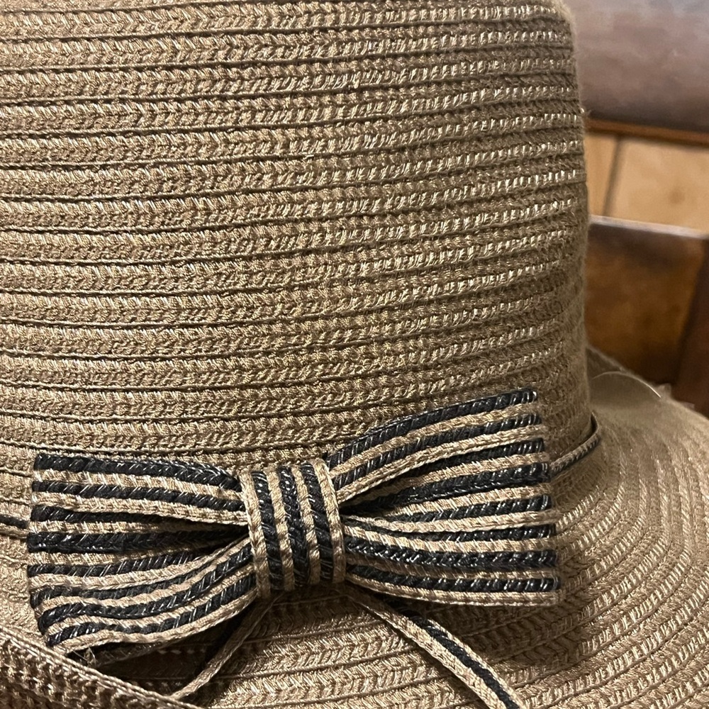 Chic Brown Fedora with Black Bow